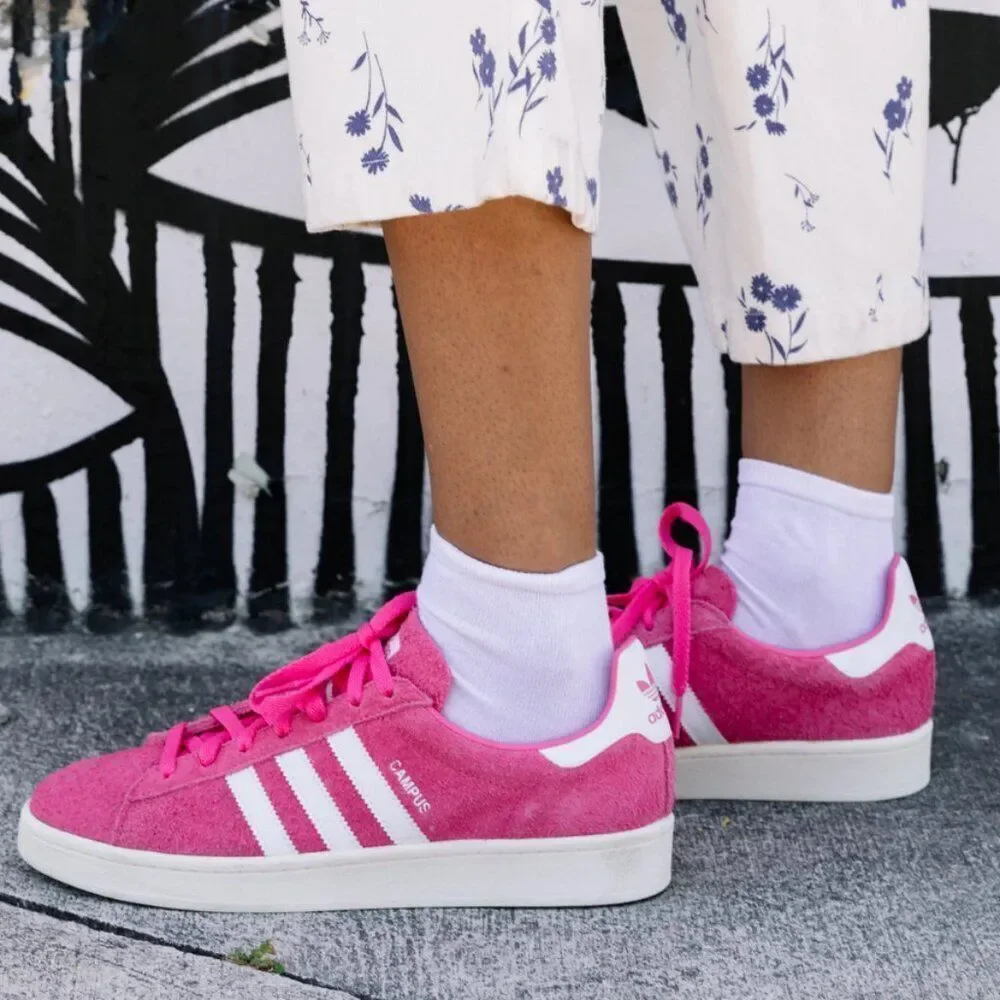 Adidas semi solar PINK CAMPUS RARE CLASSIC BZ0069 PINK SUEDE RARE 9.5 US